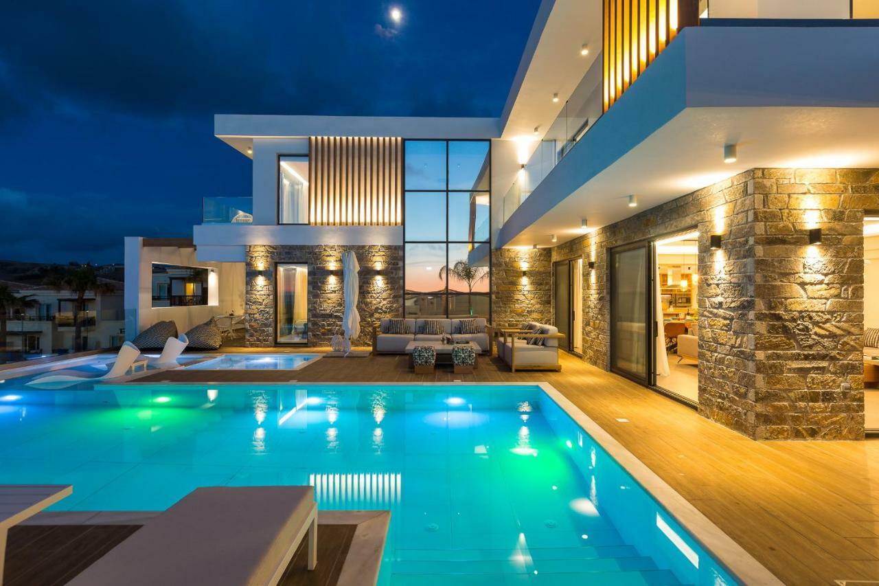 Wave Villa, Beach Front Retreat, By Thinkvilla Panormos  Luaran gambar