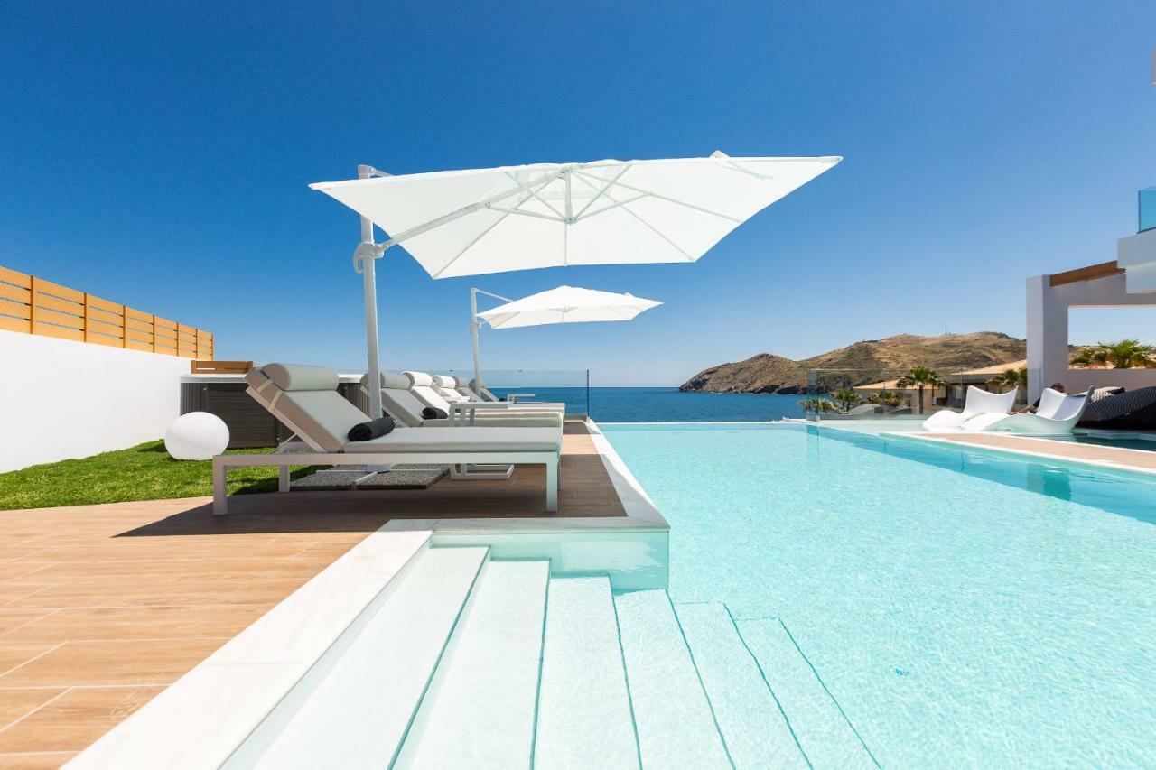 Wave Villa, Beach Front Retreat, By Thinkvilla Panormos  Luaran gambar